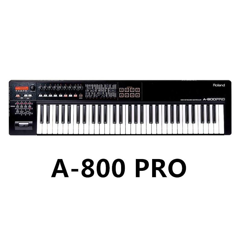罗兰 键盘乐器 A-800PRO  61键 力度感应MIDI键盘 A-49 49键 黑色