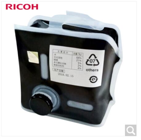 理光 油墨 CF500 适用DD5450C印刷机速印机耗材黑色 (1000cc/袋)